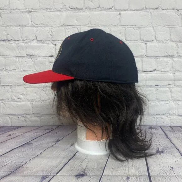 Ottawa Senators Hat Cap Fitted Large Black Red American Needle Airhead Air Pump - Picture 4 of 15